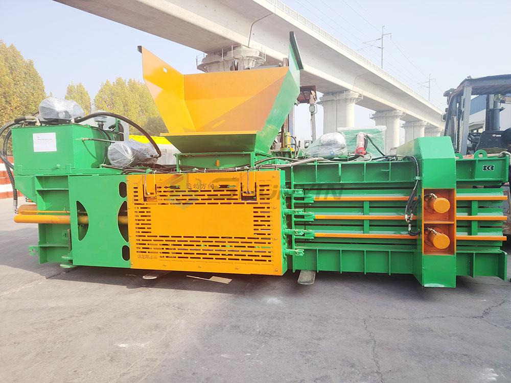 Cardboard baling process