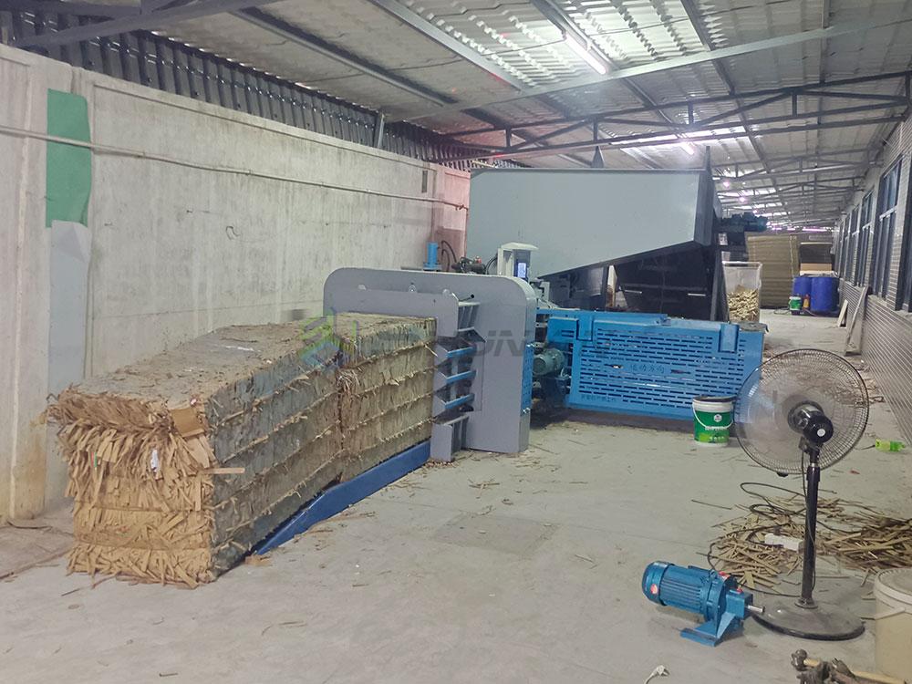 Industrial Waste Compaction Process